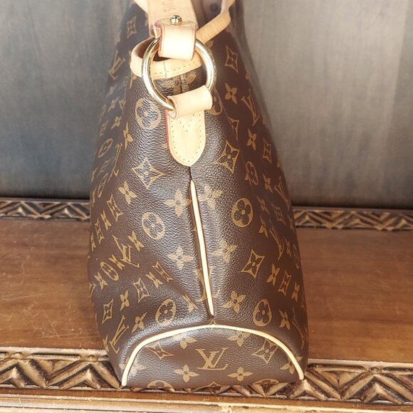 Louis Vuitton Brown Monogram Shoulder Bag - Picture 3 of 16